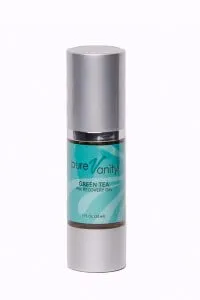 green tea recovery gel by pure vanity spa, skincare spa in Arizona, face lifts near me, body contouring in Scottsdale, anti-aging and anti-acne light therapy in Scottsdale, pain-free laser hair removal near me, treatments