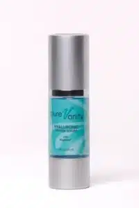 Hyaluronic Peptide Serum by pure vanity spa, face lifts near me, body contouring in Scottsdale, anti-aging and anti-acne light therapy in Scottsdale, pain-free laser hair removal near me, skincare spa in Arizona, pure vanity products